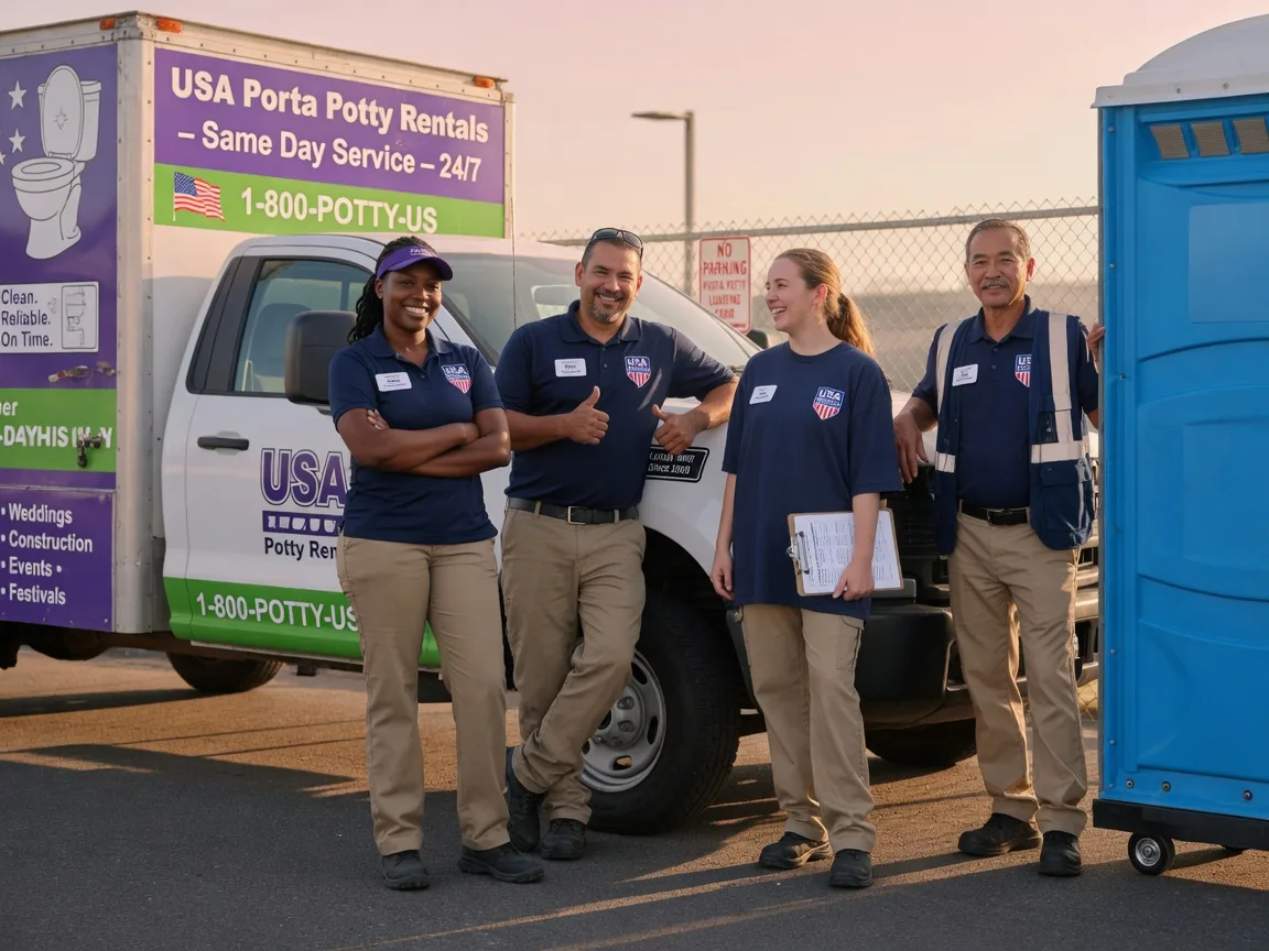 Porta Potty Rental company in Sinclair, ME